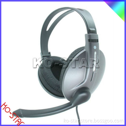 Hi-Fi Stereo Gaming Internet Meeting Stereo OEM ODM Headset for PC and Gaming